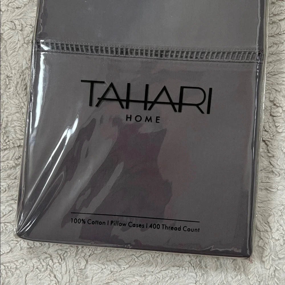 Tahari Home 100% cotton King Pillow Cases 400 thread count, New in packaging - Picture 13 of 15